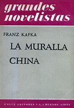 kafka - Muralla china - emece